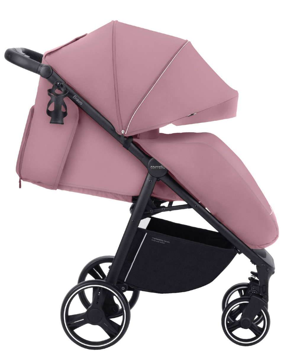 Carrello Коляска прогулочная Bravo CRL-8512 / цвет Crystal Pink 2024  (розовый)