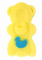 Bambola Губка для купания Maxi + 2 губки / цвет желтый для купания младенца