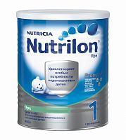 Сухая молочная смесь Nutrilon Пре с рождения для недоношенных детей   400 г