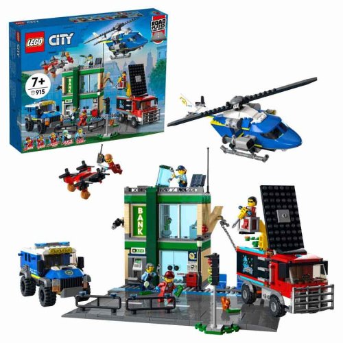 Lego City Конструктор "Полицейская погоня в банке" 60317