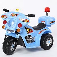 Rivertoys Детский электромотоцикл 998 / цвет синий