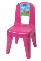 Детский пластиковый стул "Я расту" "Свинка Пеппа" розовый
