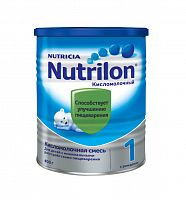 Сухая молочная смесь с бифидобактериями Nutrilon Кисломолочный 1 с рождения 400 г