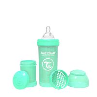 Twistshake Антиколиковая бутылочка для кормления Pastel 260 мл. / цвет Зелёный