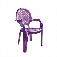 DUNYA Детский стульчик пластиковый/ цвет фиолетовый					