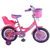 Сказочный патруль 283825 Велосипед детский 14" / цвет розовый					