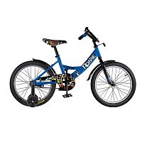 City-Ride Детский велосипед Roadie, диск 18, стальная рама, цвет / синий