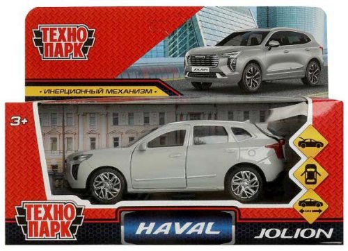 Технопарк Металлическая модель «Haval Jolion» / цвет серебро