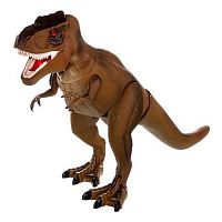 ABtoys Динозавр на радиоуправлении "Тираннозавр", световые и звуковые эффекты, 38,8х15,2х34 см					