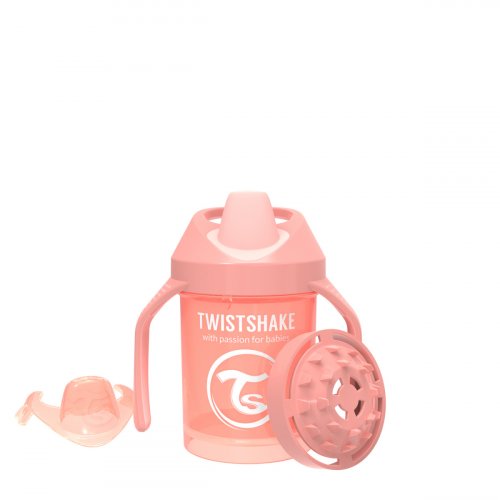 Twistshake Поильник Mini Cup Pastel 230 мл. / цвет Персиковый