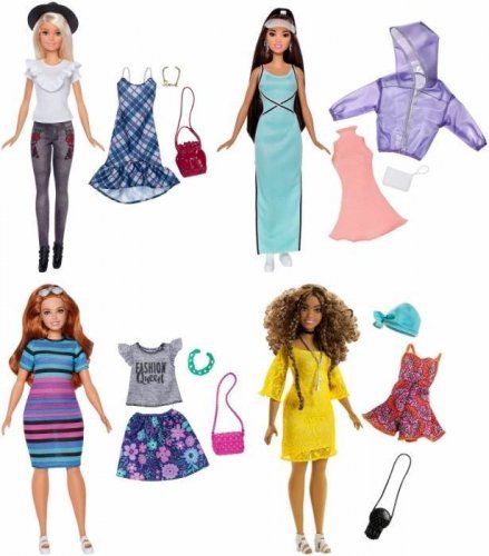 Barbie Игра с модой Куклы и набор одежды в ассортименте