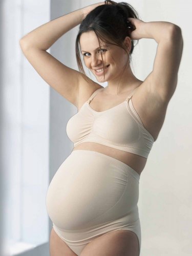 Medela Бюстгальтер для беременных и кормящих мам Cindy, размер L, цвет / бежевый