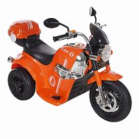 AIM BEST Электро-Мотоцикл MD-1188, 6V/4Ah*1, колеса пластик  90х43х54 см, Orange / Оранжевый					