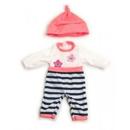 Miniland одежда для куклы 32 см cold weather salmon pjs 31632