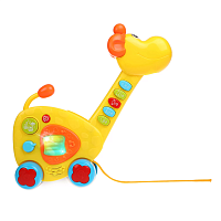Жирафики Музыкальная игрушка Веселый жирафик / цвет желтый					