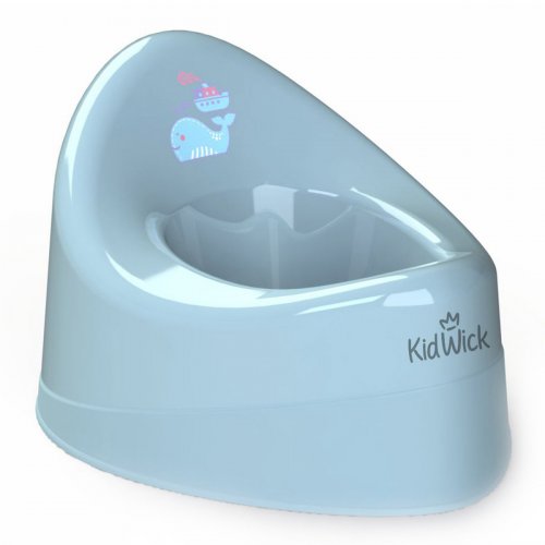 Kidwick Горшок туалетный Ракушка / цвет голубой