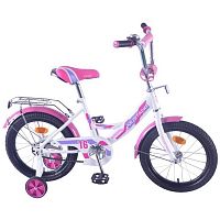 Mustang 283741 Велосипед детский 16" / цвет бело-розовый
