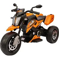 Toyland Электромобиль Трицикл Moto YHI7375 / цвет оранжевый					