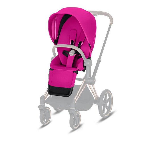 Cybex Набор чехлов прогулочного блока Seat Pack для коляски Priam III / цвет  Fancy Pink