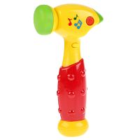 Умка Музыкальная игрушка Молоток 262278 / цвет красный, желтый					