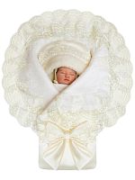 Luxury-baby Зимний конверт-одеяло на выписку "Королевский"					
