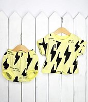 Baby Boom Комплект "Молнии": футболка+трусы					