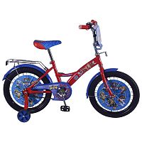 Велосипед детский "Щенячий патруль" 18", цвет / красно - синий					