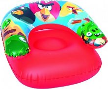 Кресло детское Bestway надувное  76х76 см Angry Birds
