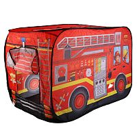 Детская игровая палатка Пожарная машина и мячики 995-7035A