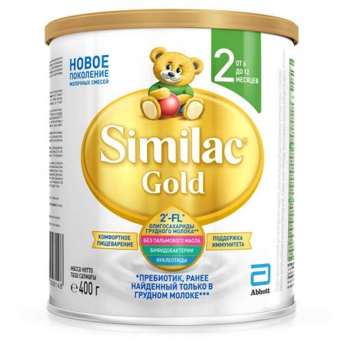 Similac Смесь Gold 2 400г / с 6 месяцев