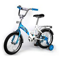 Велосипед детский Mustang 14 / цвет синий-белый					