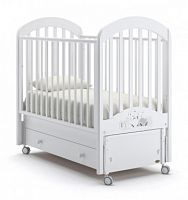 Nuovita Детская кровать Grano swing продольный маятник / цвет Bianco/Белый					