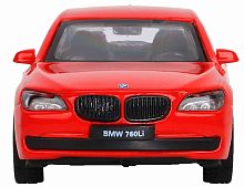 Автопанорама Инерционная металлическая машинка BMW 760 LI / цвет красный					