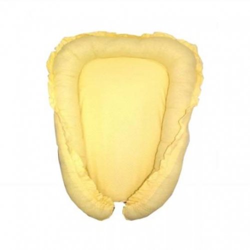 Фан Экотекс Многофункциональный матрасик для новорожденного "гнёздышко"/цвет желтый