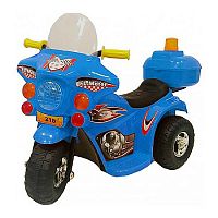 Детский электромотоцикл HL-218 синий