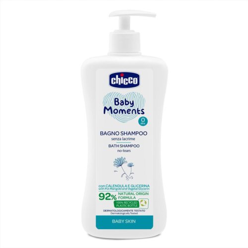 Chicco Пена-шампунь без слез Baby Moments, 500 мл