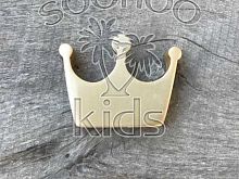 Soohoo Декоративная Корона Золотая для ламелей детской кроватки