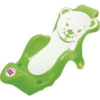 Ok baby горка для ванны buddy мишка / цвет зеленый 44 для купания младенца